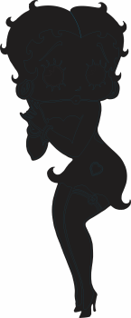 imagem do arquivo vetor para download Vetor bettyboop