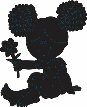 imagem do arquivo vetor para download Vetor boneca