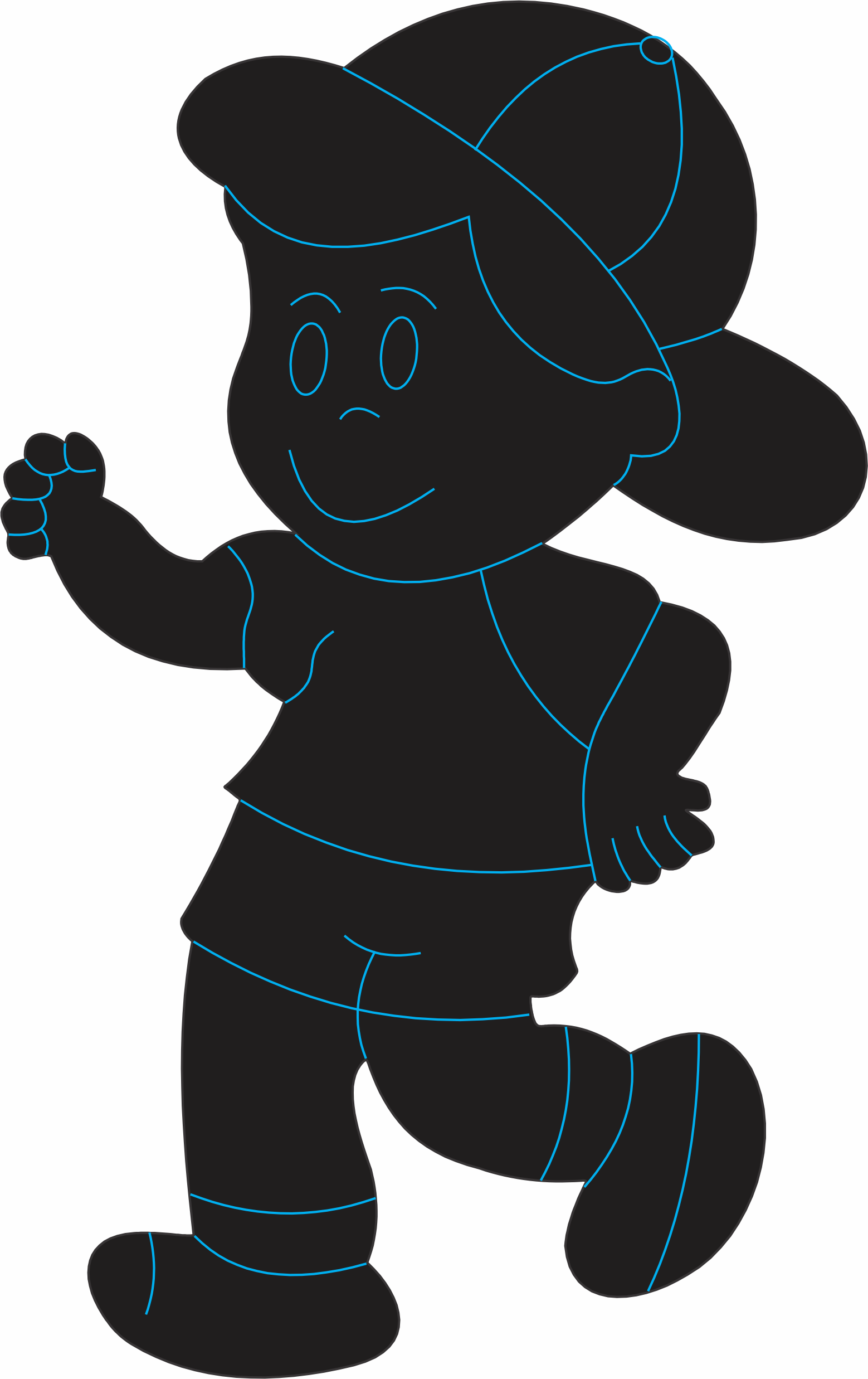 imagem do arquivo vetor para download Vetor boneco 