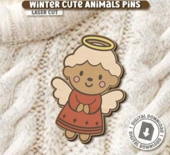 imagem do arquivo vetor para download Vetor de Anjo natalino