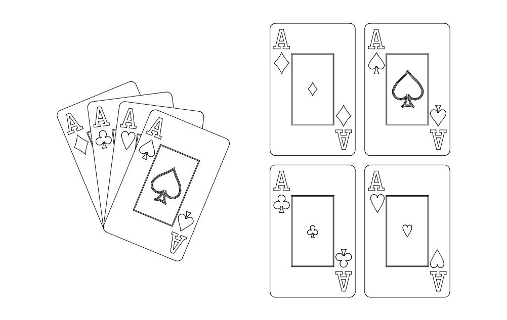 imagem do arquivo vetor para download Vetor de Ases 