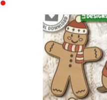 imagem do arquivo vetor para download Vetor de Biscoito Natalino