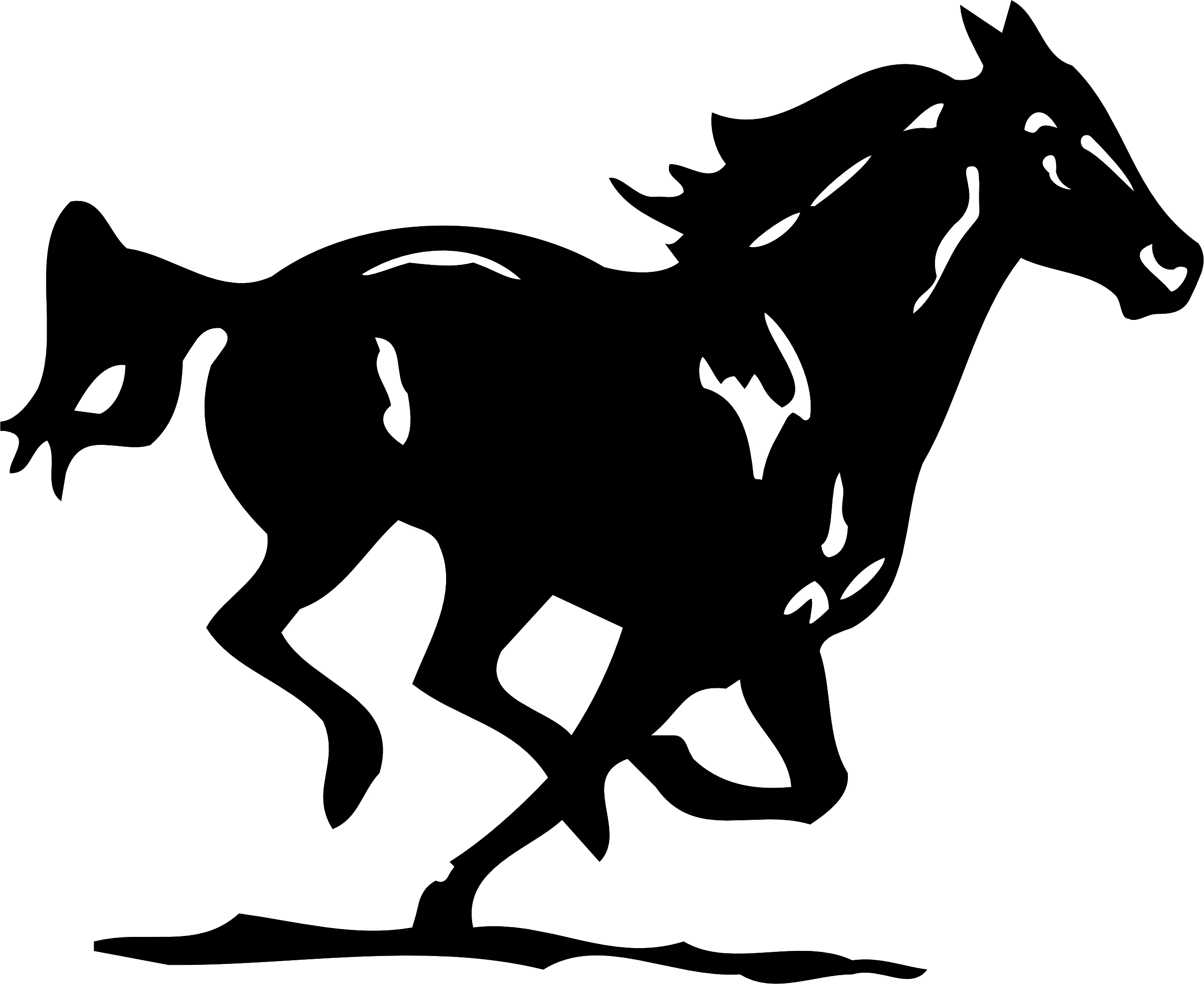 imagem do arquivo vetor para download Vetor de Cavalo