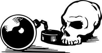 imagem do arquivo vetor para download Vetor de Caveira