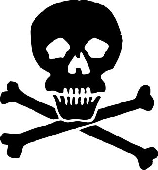 imagem do arquivo vetor para download Vetor de Caveira