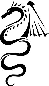 imagem do arquivo vetor para download Vetor de Dragão