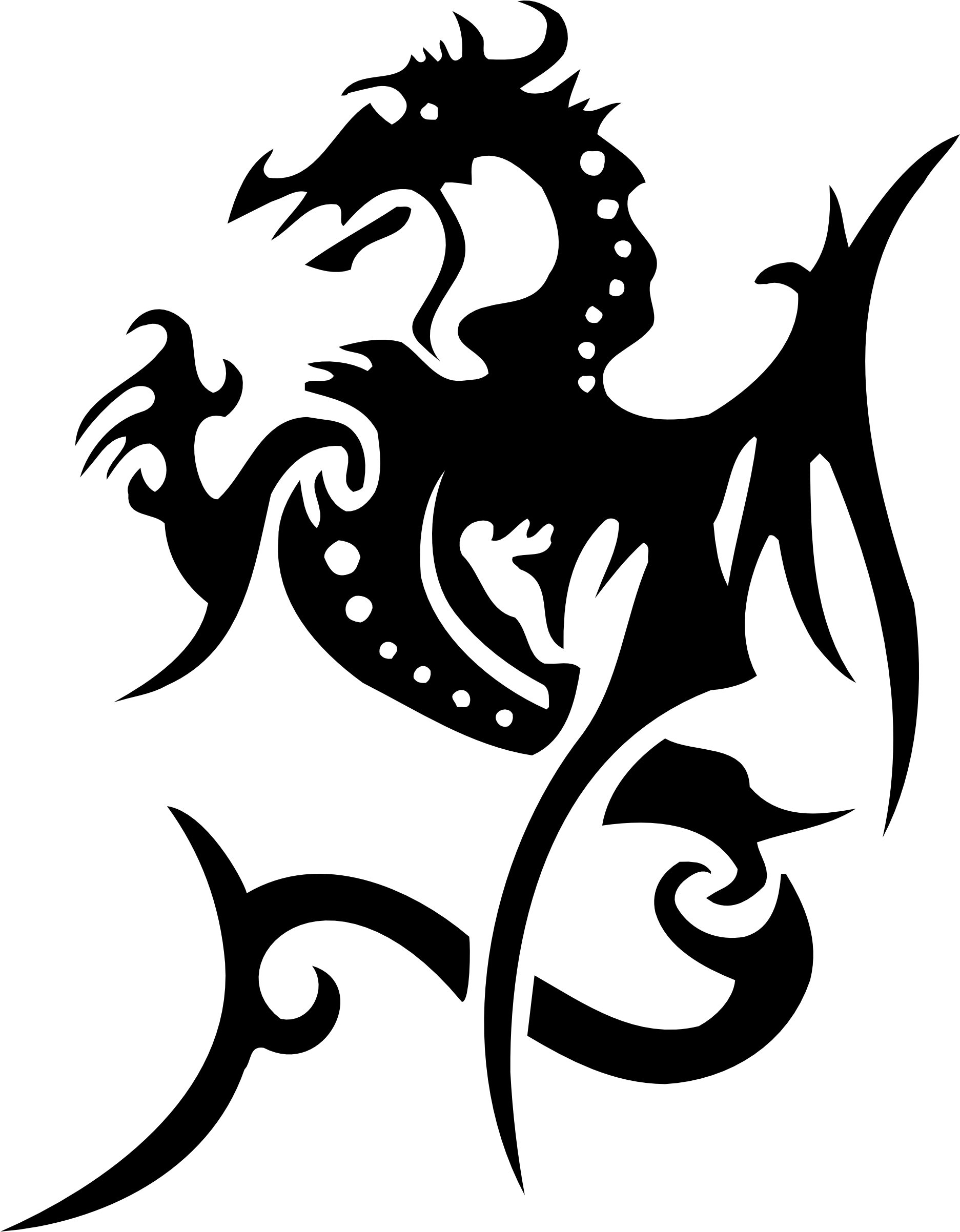 imagem do arquivo vetor para download Vetor de Dragão