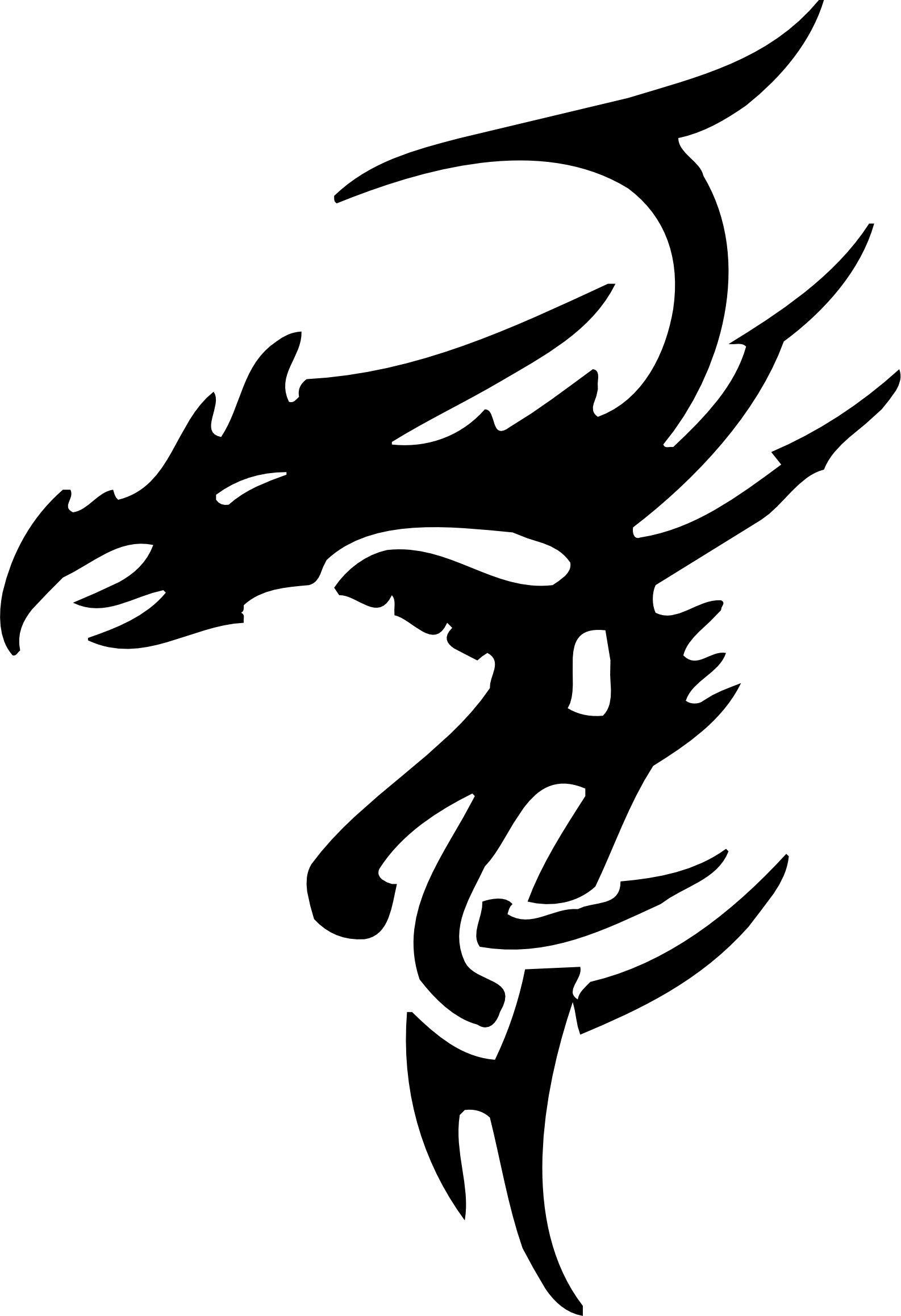 imagem do arquivo vetor para download Vetor de Dragão