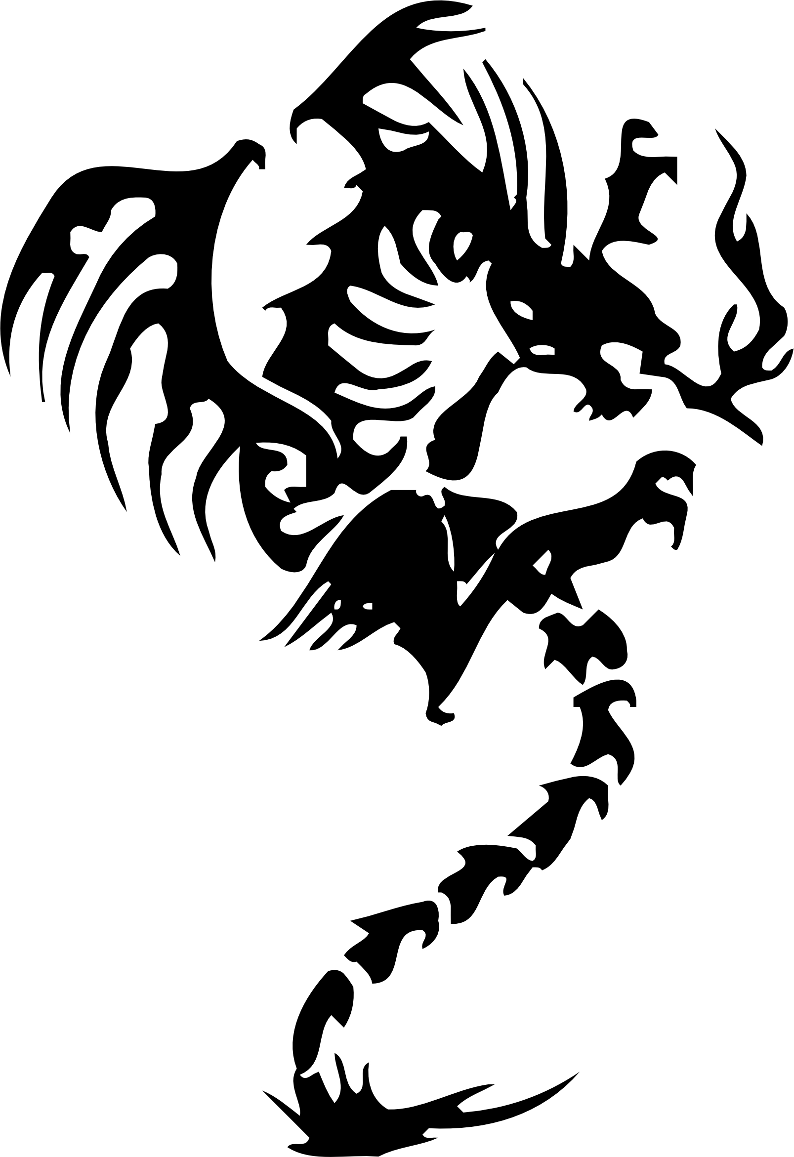 imagem do arquivo vetor para download Vetor de Dragão