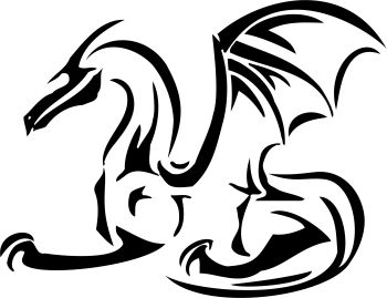 imagem do arquivo vetor para download Vetor de Dragão