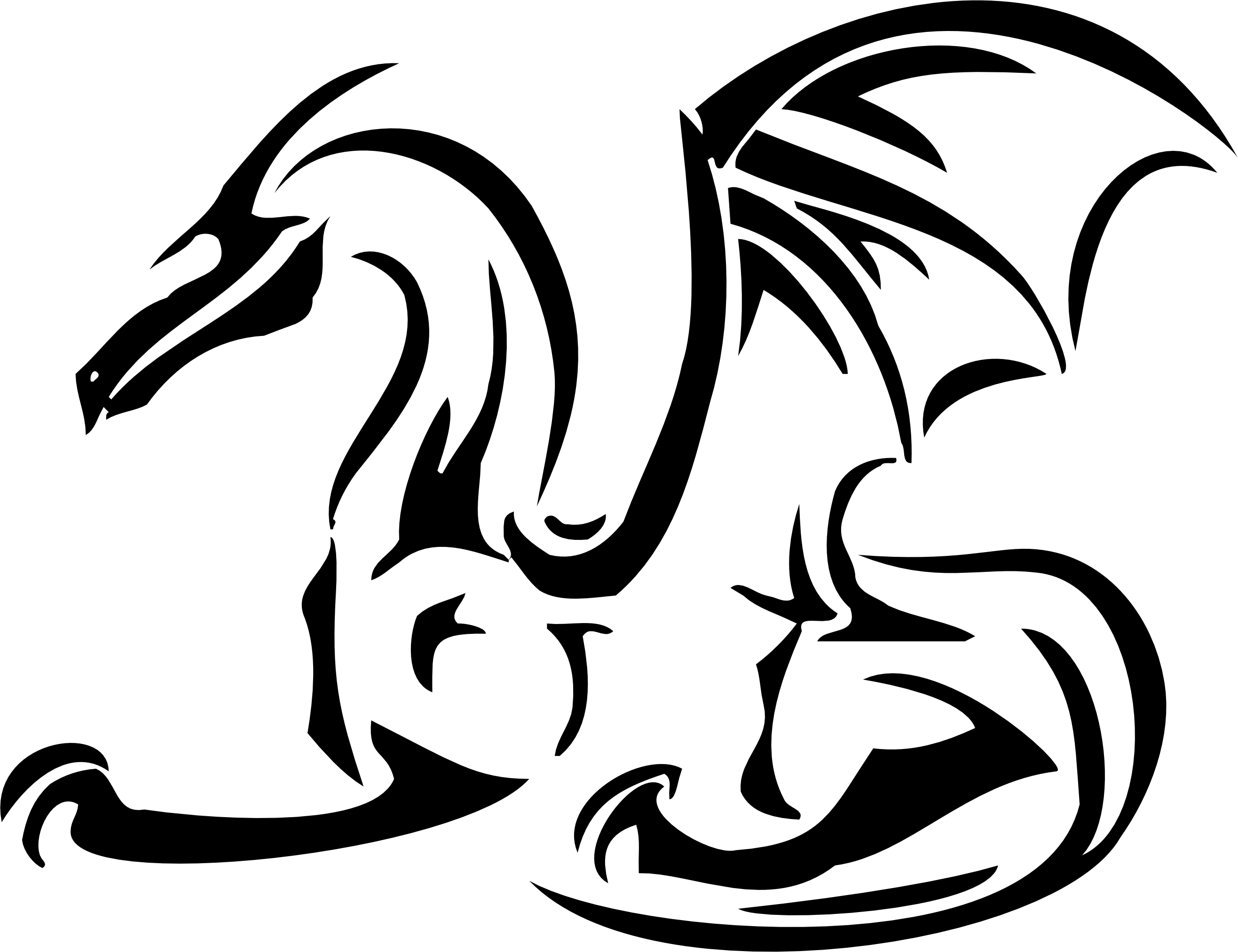imagem do arquivo vetor para download Vetor de Dragão