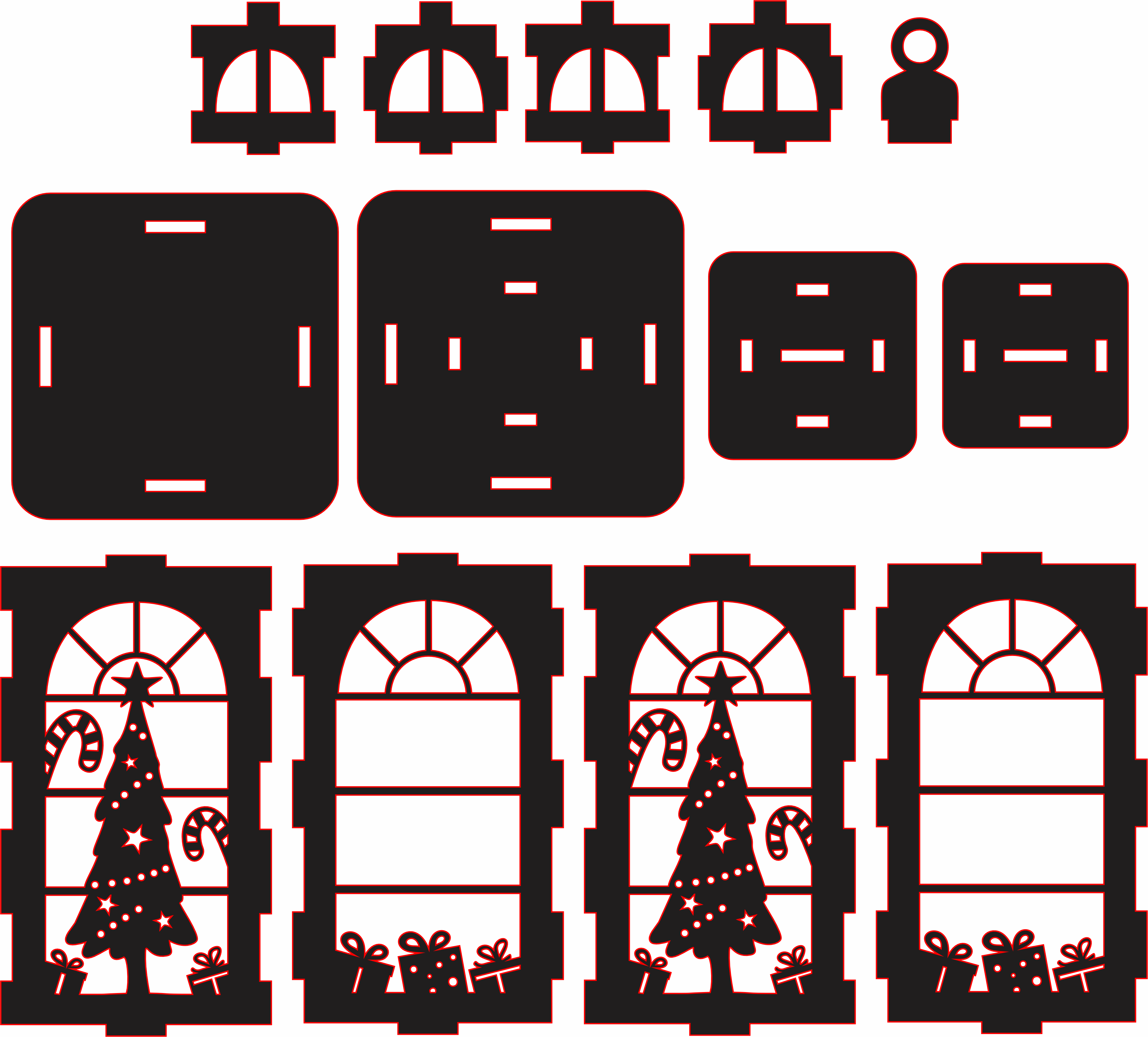 imagem do arquivo vetor para download Vetor de Enfeite de natal