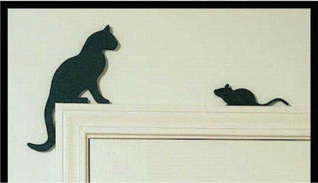 imagem do arquivo vetor para download Vetor de Gato e Rato