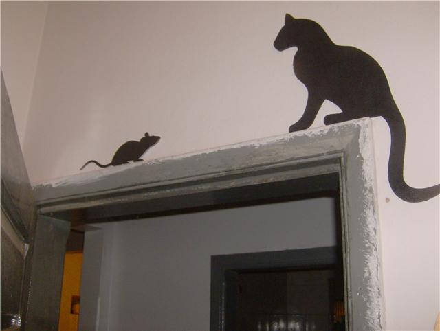imagem do arquivo vetor para download Vetor de Gato e Rato