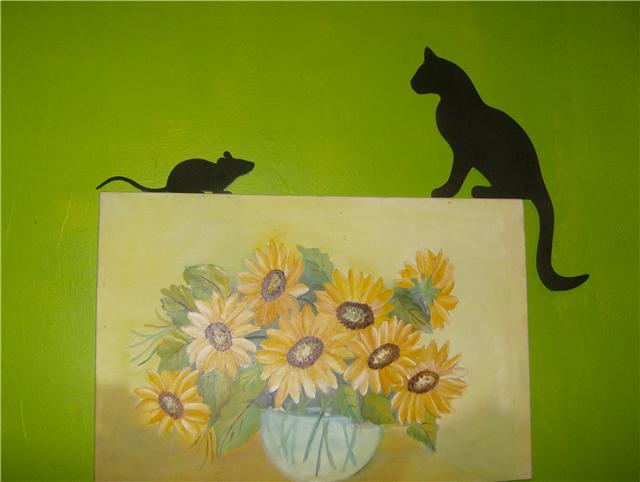 imagem do arquivo vetor para download Vetor de Gato e Rato