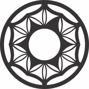 imagem do arquivo vetor para download Vetor de Mandala