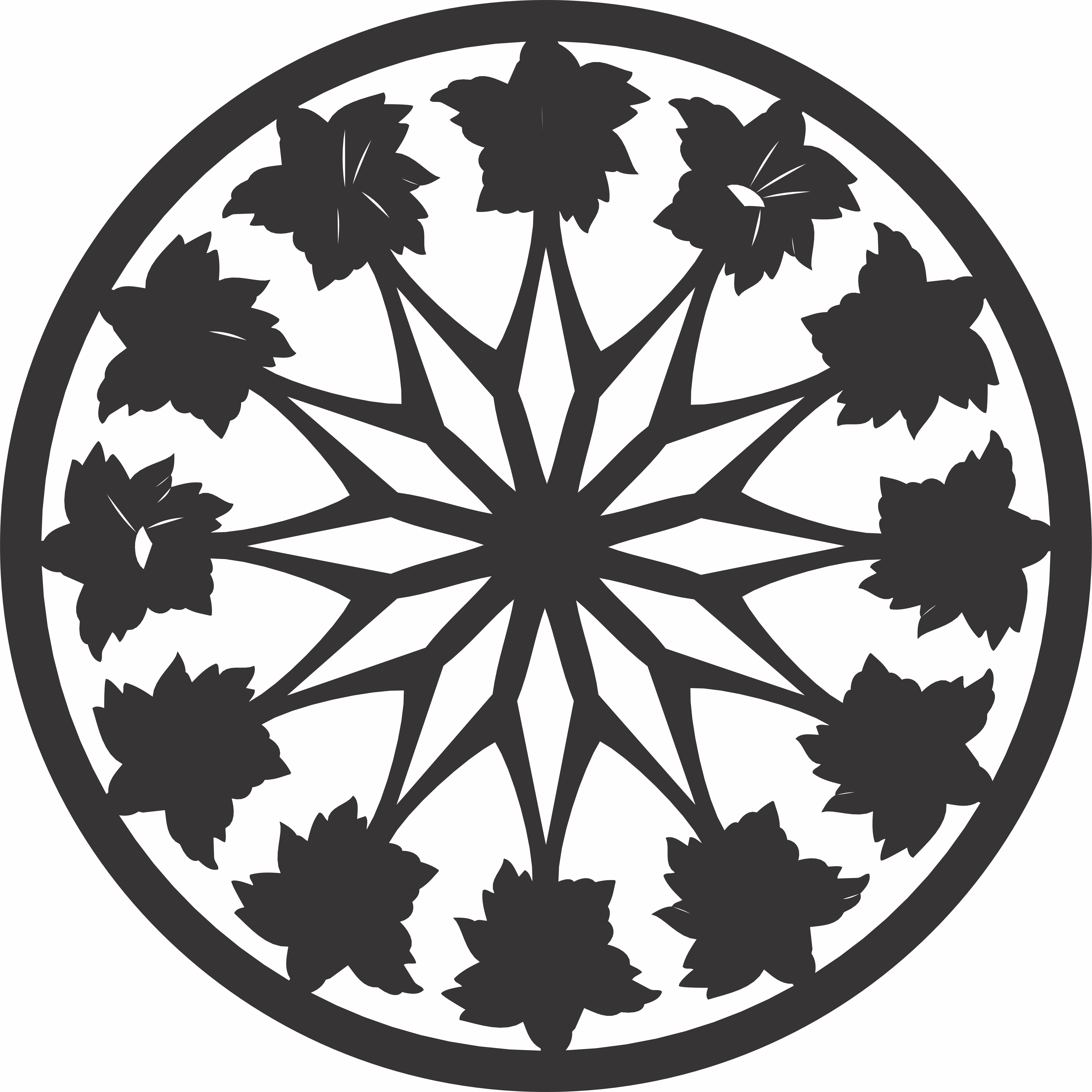 imagem do arquivo vetor para download Vetor de Mandala