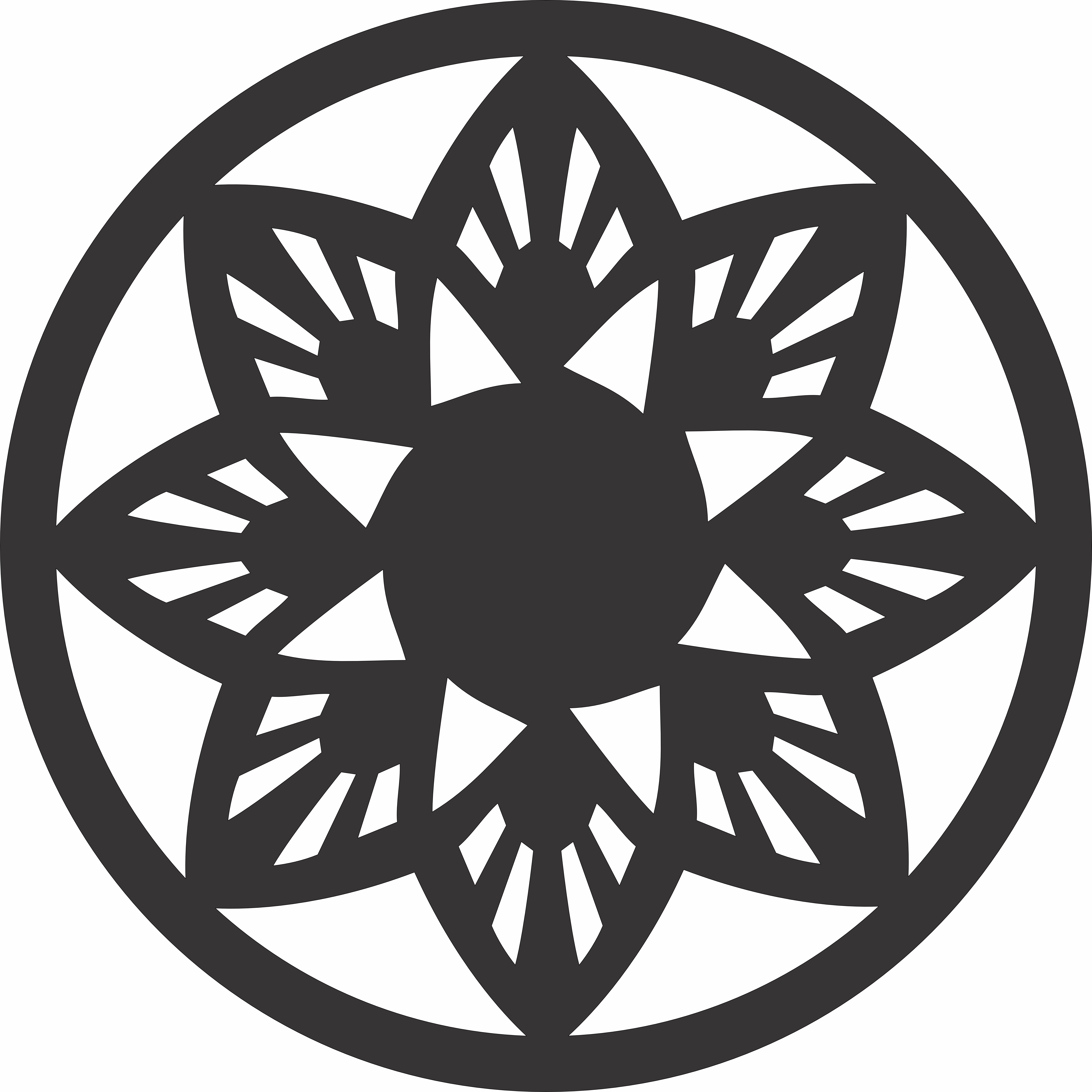 imagem do arquivo vetor para download Vetor de Mandala