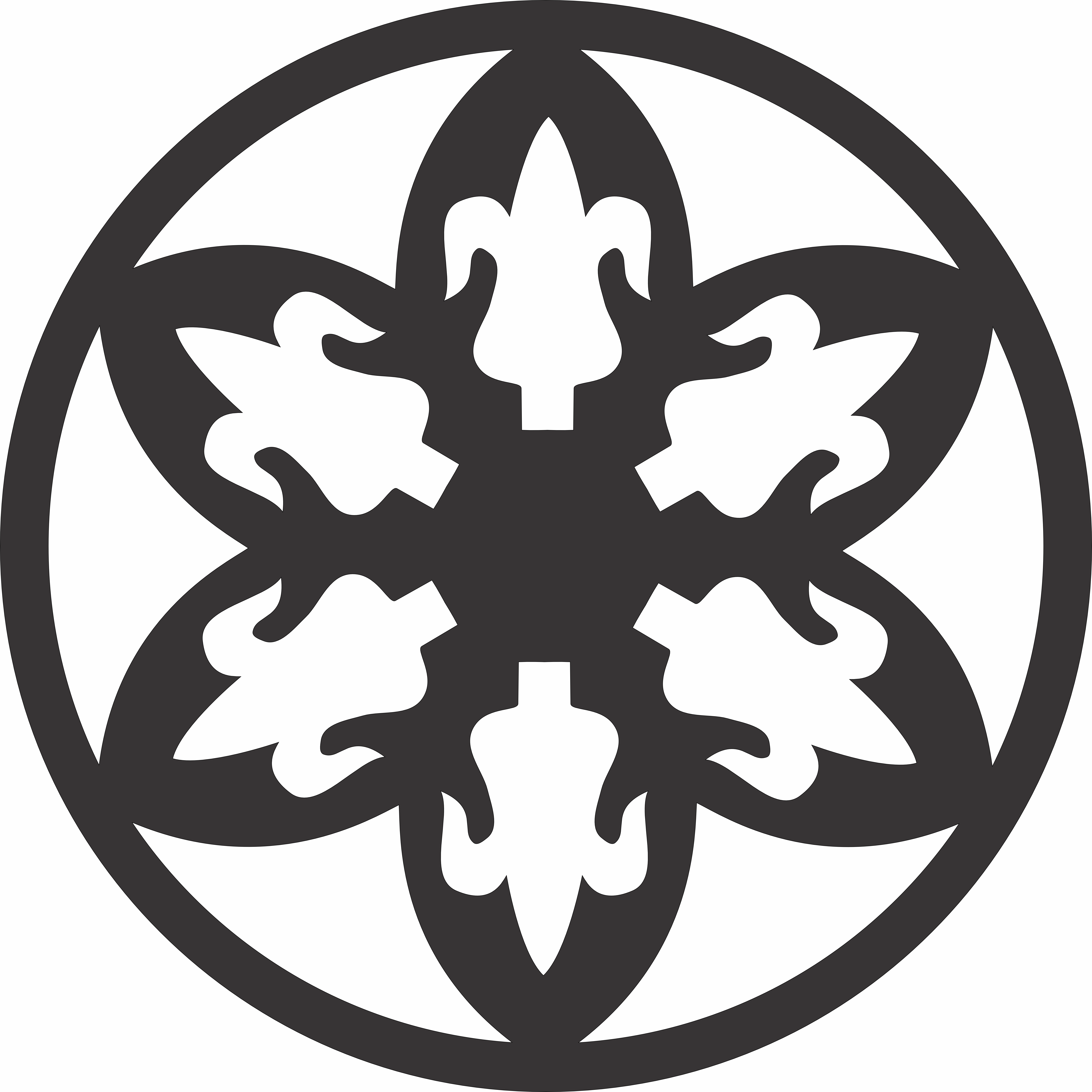 imagem do arquivo vetor para download Vetor de Mandala