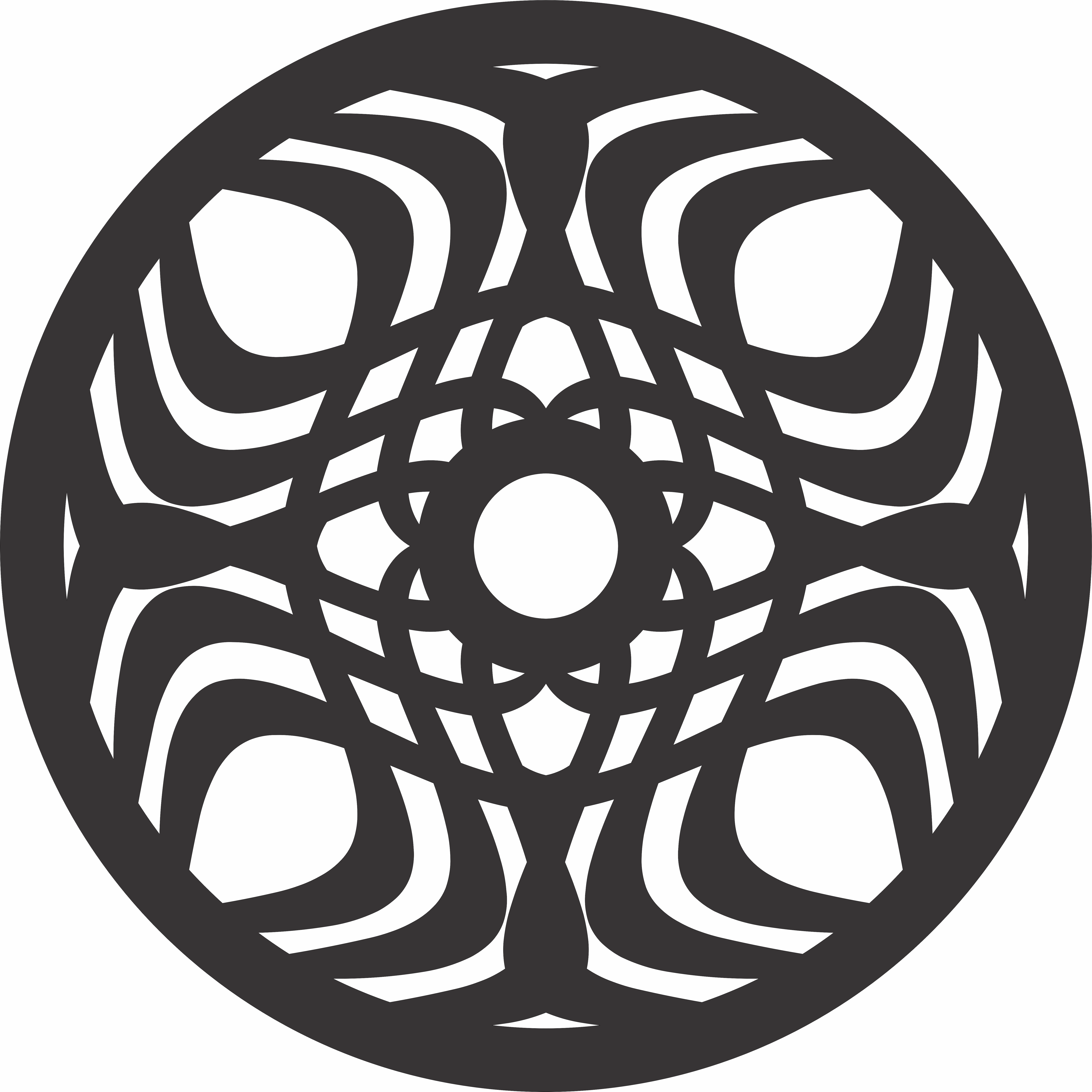 imagem do arquivo vetor para download Vetor de Mandala