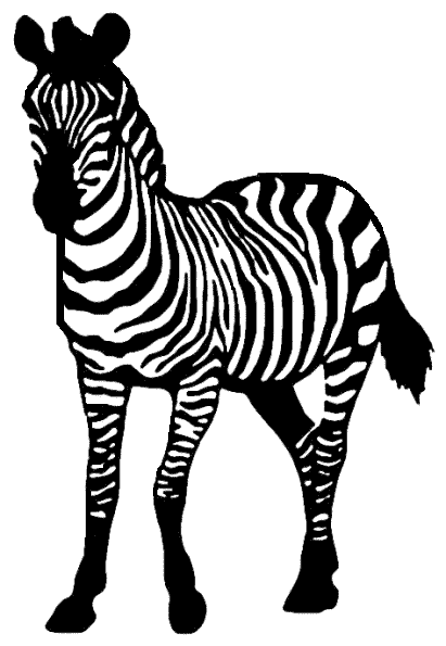 imagem do arquivo vetor para download Vetor de Zebra