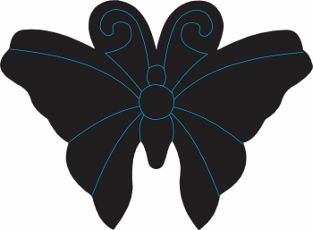 imagem do arquivo vetor para download Vetor de borboleta 