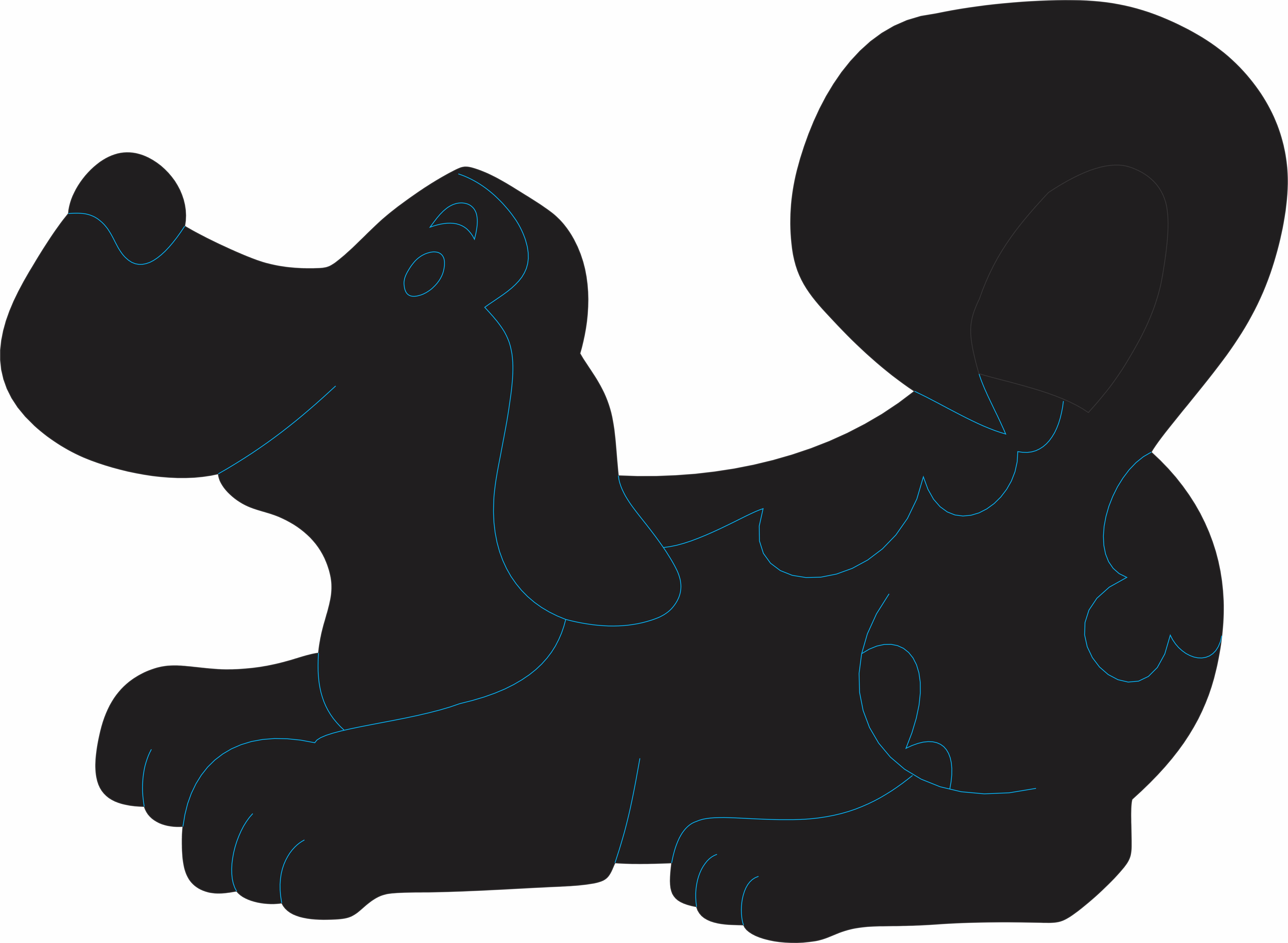 imagem do arquivo vetor para download Vetor de cão 