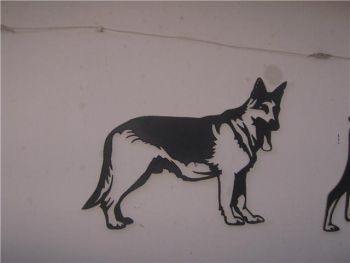imagem do arquivo vetor para download Vetor de cão Pastor Alemao