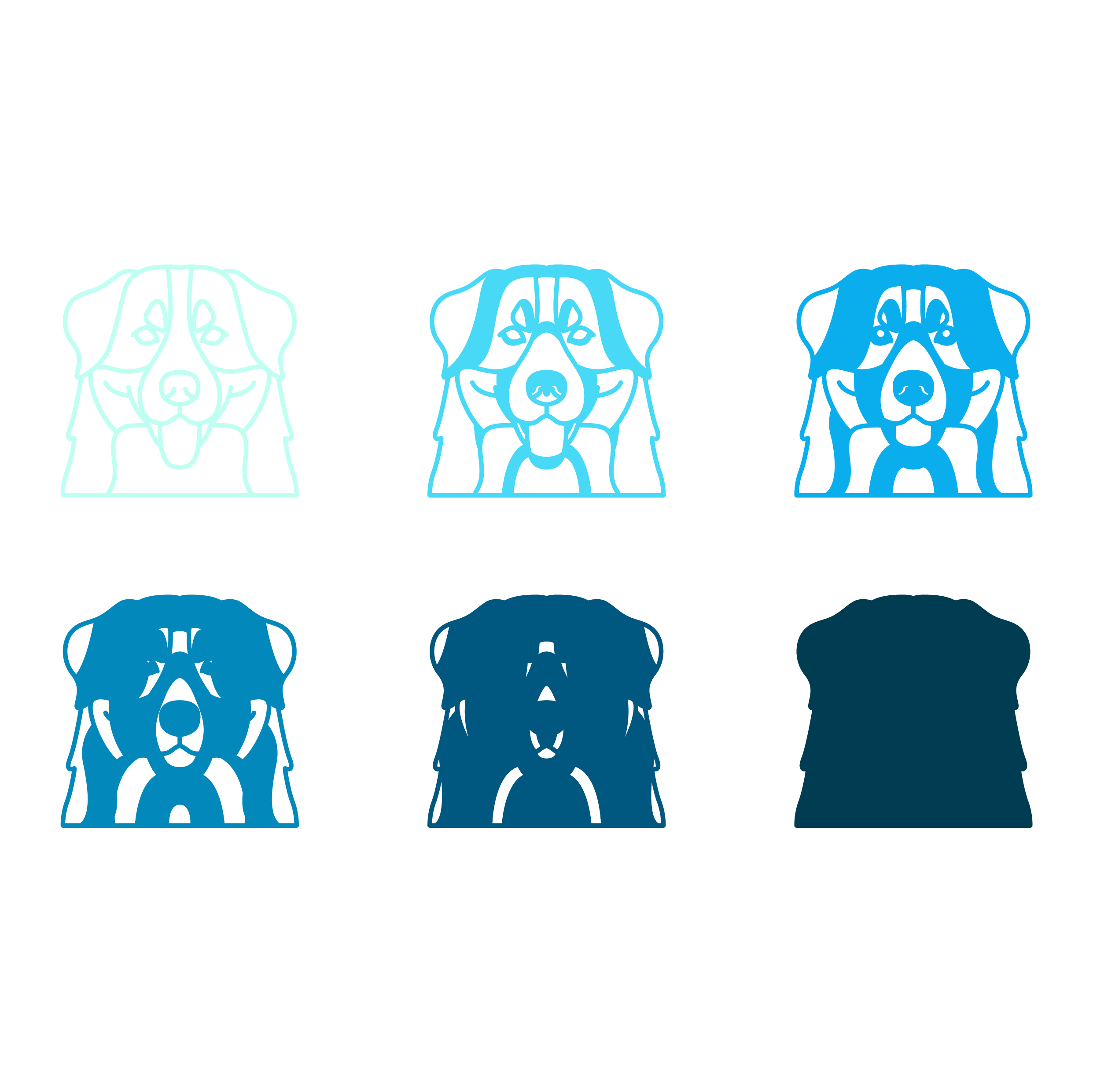 imagem do arquivo vetor para download Vetor de cão raça Boiadeiro de Berna