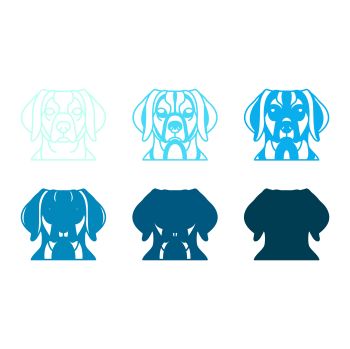 imagem do arquivo vetor para download Vetor de cão raça Brittany