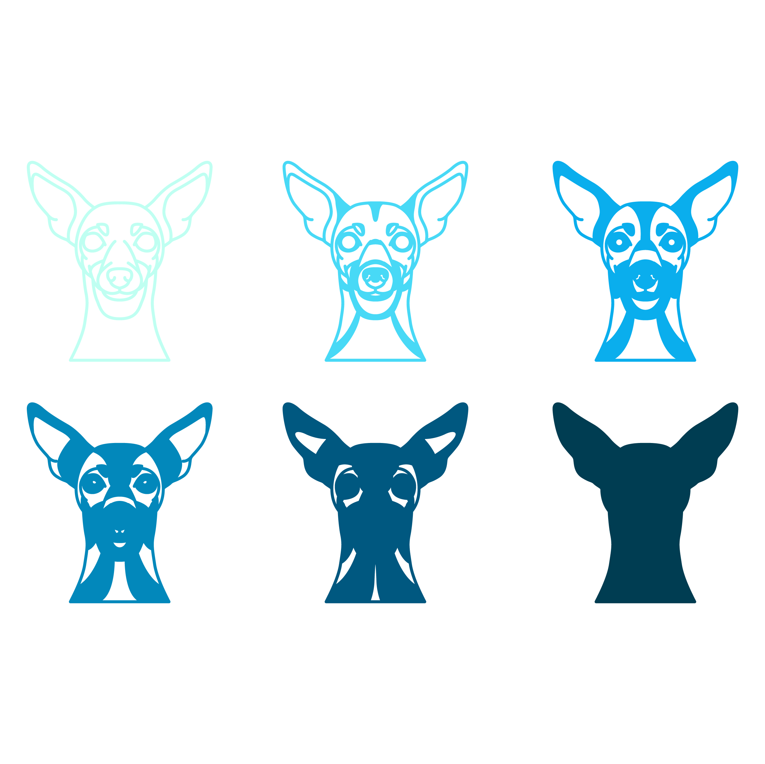 imagem do arquivo vetor para download Vetor de cão raça pinscher Miniatura
