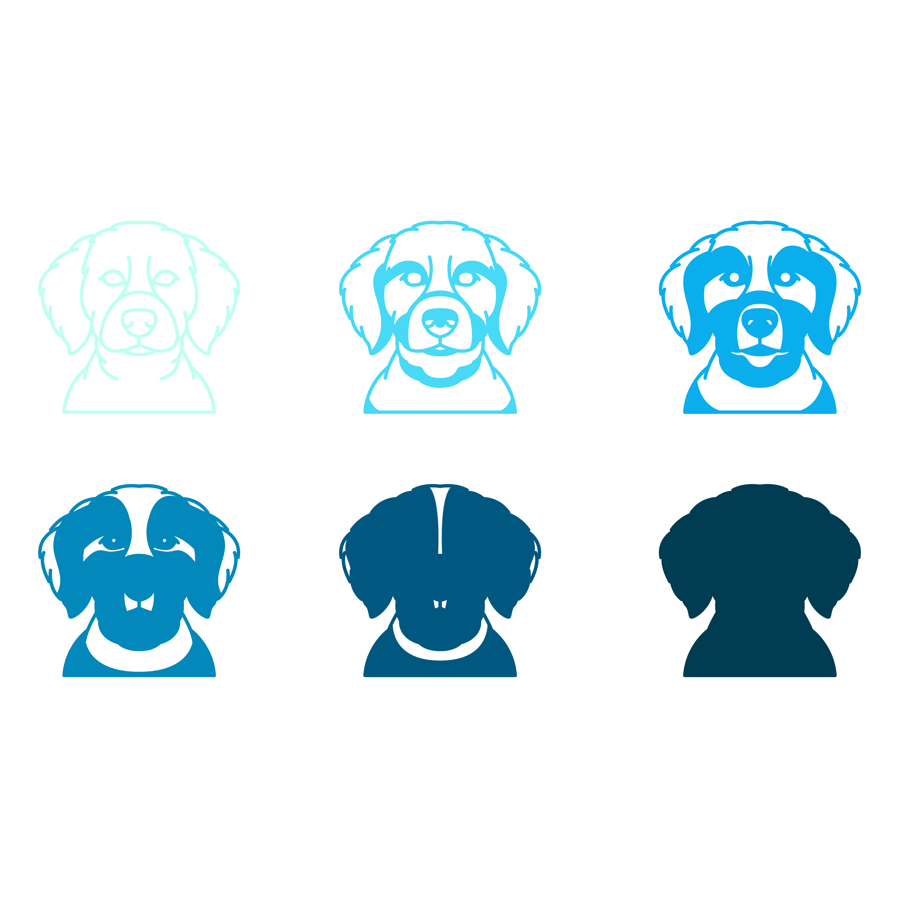imagem do arquivo vetor para download Vetor de cão raça Labradoodle