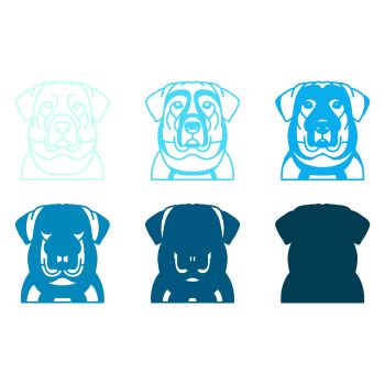 imagem do arquivo vetor para download Vetor de cão raça Cães Pastores da Anatólia