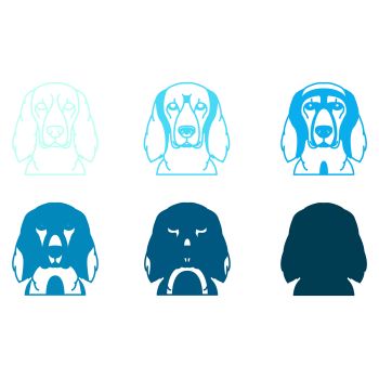 imagem do arquivo vetor para download Vetor de cão raça Cocker Spaniel