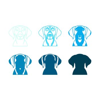 imagem do arquivo vetor para download Vetor de cão raça German Shorthaired Pointer