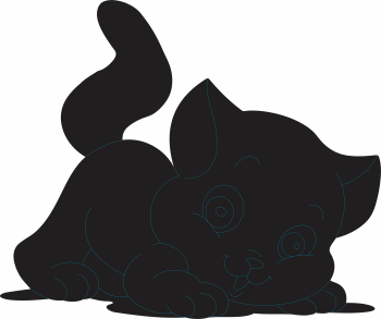 imagem do arquivo vetor para download Vetor de gatinho 