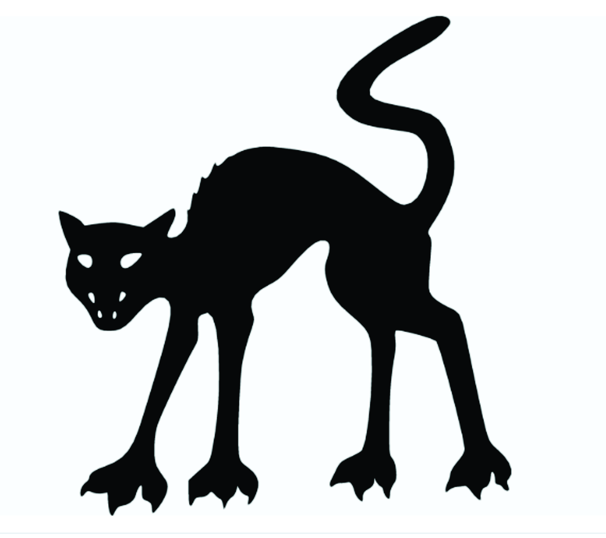 imagem do arquivo vetor para download Vetor de gato arrepiado 