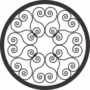 imagem do arquivo vetor para download Vetor de mandala