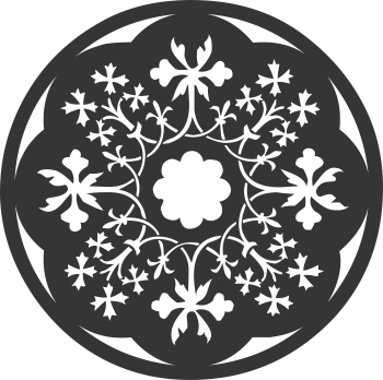 imagem do arquivo vetor para download Vetor de mandala