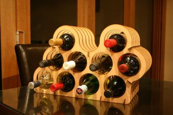 imagem do arquivo vetor para download Vetor de rack para vinho