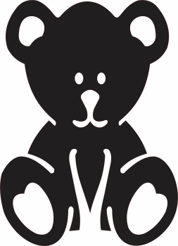 imagem do arquivo vetor para download Vetor de ursinho 