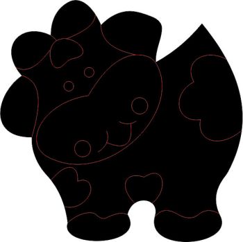 imagem do arquivo vetor para download Vetor de vaca