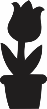 imagem do arquivo vetor para download Vetor de vaso de flor