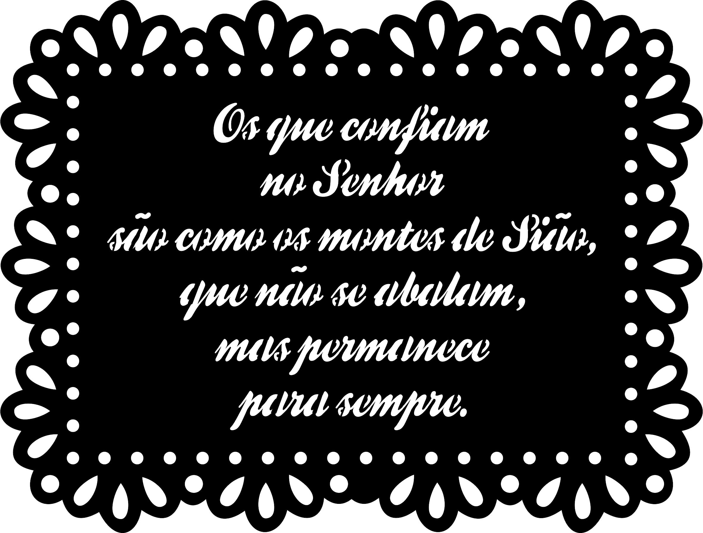 imagem do arquivo vetor para download Vetor decorativo Os que confiam no Senhor