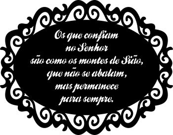 imagem do arquivo vetor para download Vetor decorativo Os que confiam no Senhor