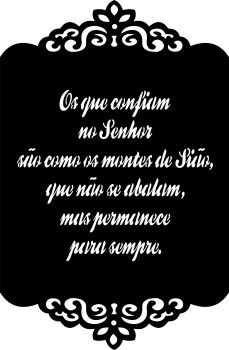 imagem do arquivo vetor para download Vetor decorativo Os que confiam no Senhor