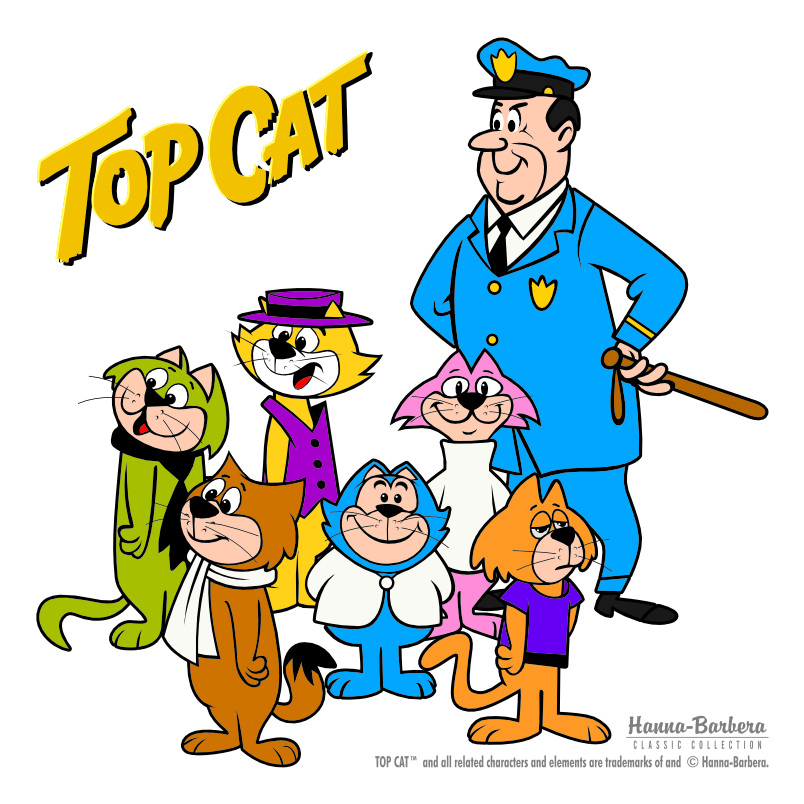 imagem do arquivo vetor para download Vetor desenho Top Cat