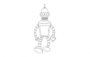 imagem do arquivo vetor para download Vetor do bender