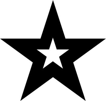 imagem do arquivo vetor para download Vetor estrela