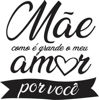 imagem do arquivo vetor para download Vetor frase dias das Mães
